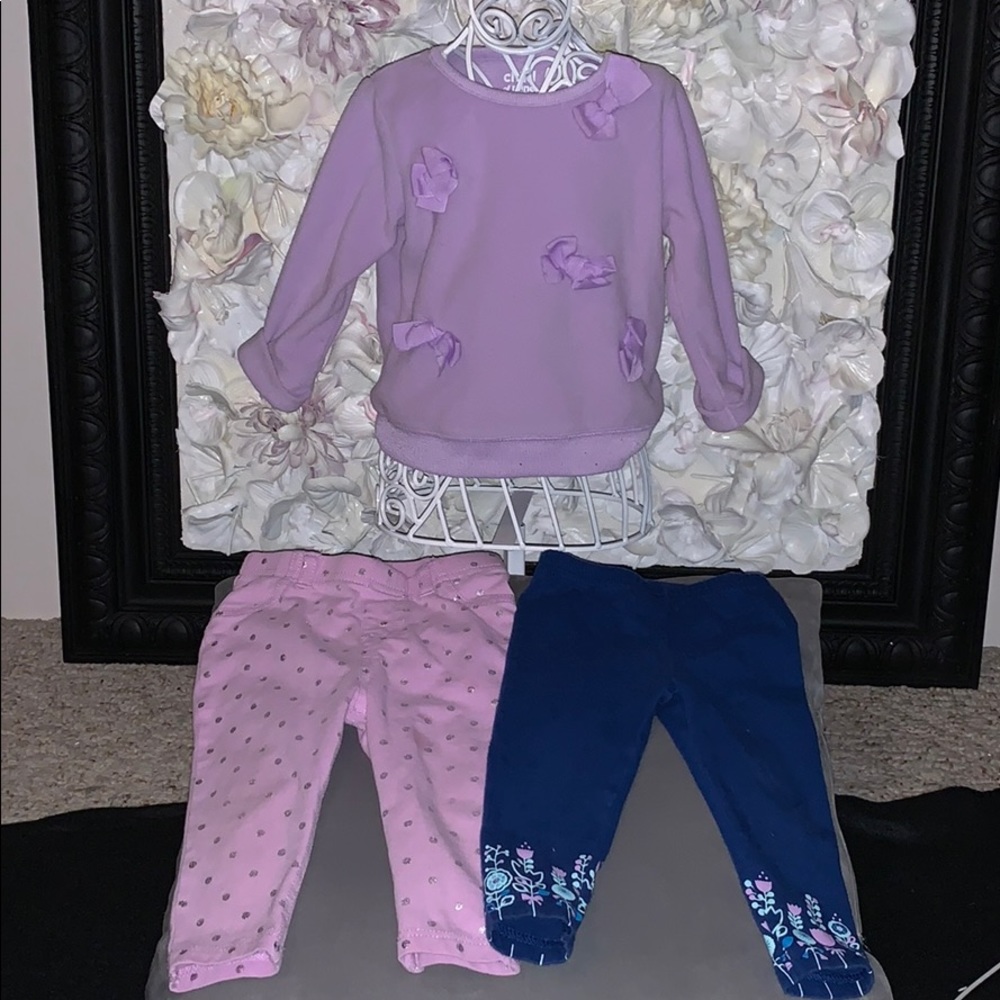 Sweater with 2 pant options